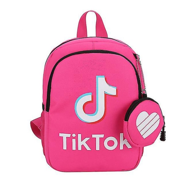 Tik Tok -reppu, sarjakuvahahmoinen reppu, koululaukku pojille ja tytöille lapsille Style 1