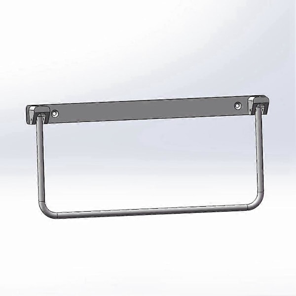 Vikbart Skoställ i Aluminium för Husbil, Förvaringslåda för Camping, Ställ för Utomhusbruk