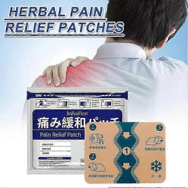 Smertelindrende plaster Moxibustion Ledgigt Urteplaster Malurtpuder Cooling Sensation