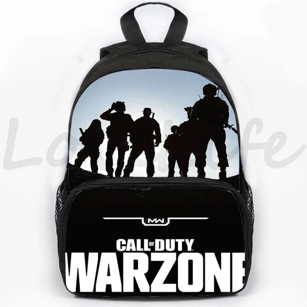 Call Of Duty Warzone 3D Print Rygsække Skoletaske til Drenge Piger Børn Rygsæk Hot Spil Skoletaske Teenagere Studenter Skoletaske 2