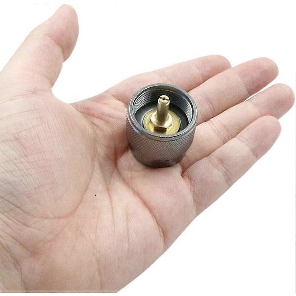 Liten Gasolkökanslutning för Utomhusbruk - Adapter för Gasolcylinder till Campingkök, Konverteringsmunstycke
