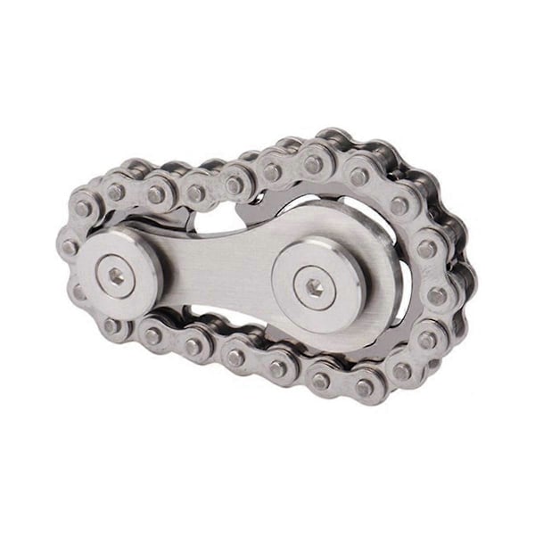 Sprocket Flywheel Gyro Tandhjul Kæde Metal Legetøj Gear Kæde Gyro Drop Kontor Afspænding Legetøj