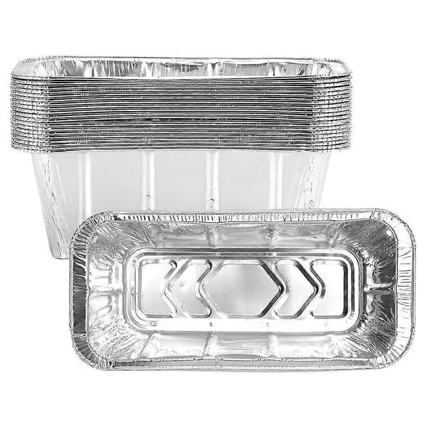 20 stk. Grillplate Aluminiumfolie Bakebokser for steking