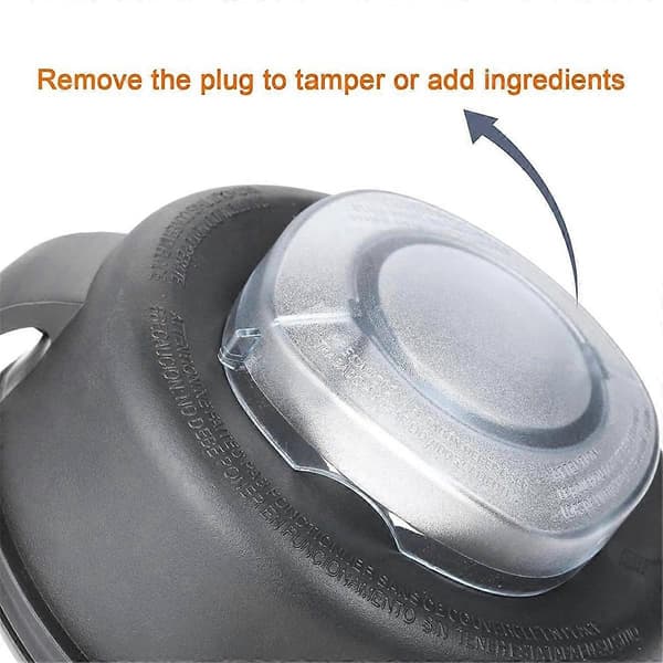 Erstatningslokk for blender til 5200 & 5000 blenderkanne, reservedeler for 64-unse beholder blender P