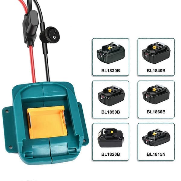 Startkabler for bil for Li-Ion batterier Biltilbehør Adapter