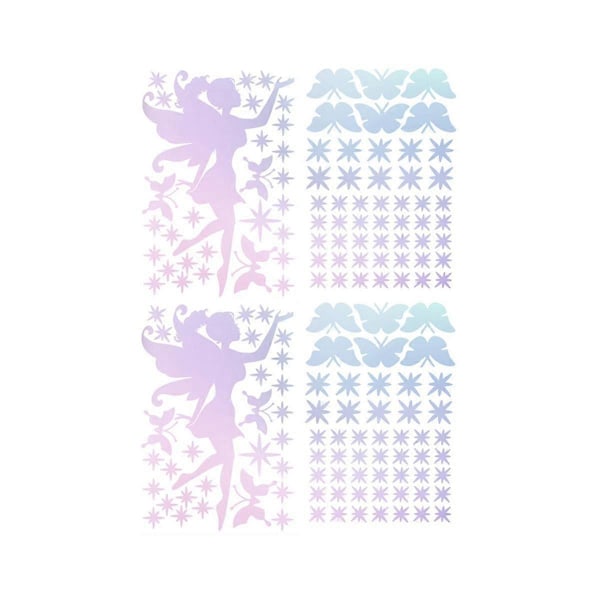 2 stk. Køleskabsmærkater, Søde Stjerne Køleskabsmærkater der lyser i mørket, Køleskabs Dazzle Decals Decora