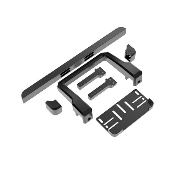 Justerbar metallfrontfanger for 1/10 RC Crawler Car TRX4 TRX6 G63 Axial SCX10 SCX10 II 90046 90047 SCX10 III