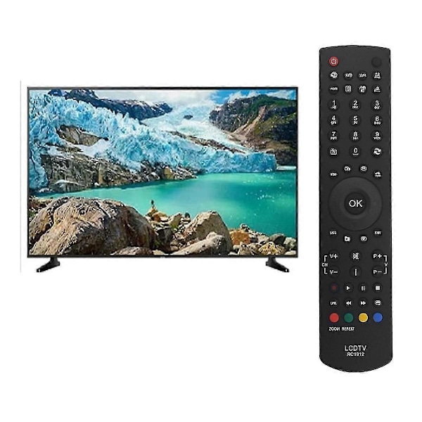 Erstatnings RC1912 Fjernbetjening til Celcus TV 22167FHDDVD P48LED14 DLED32167HD