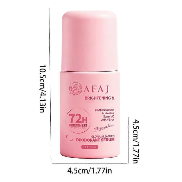 AFAJ Lysnende Deodorant Serum - 72H Anti-lugt Roll-on til underarme