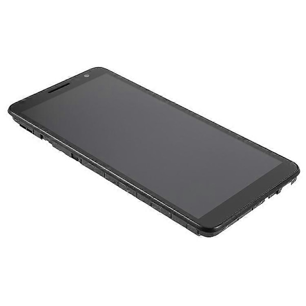 Kompatibel med Alcatel 1B (2020) 5002 Grad B LCD-skärm och digitizer-enhet + Ramdel (utan logotyp)