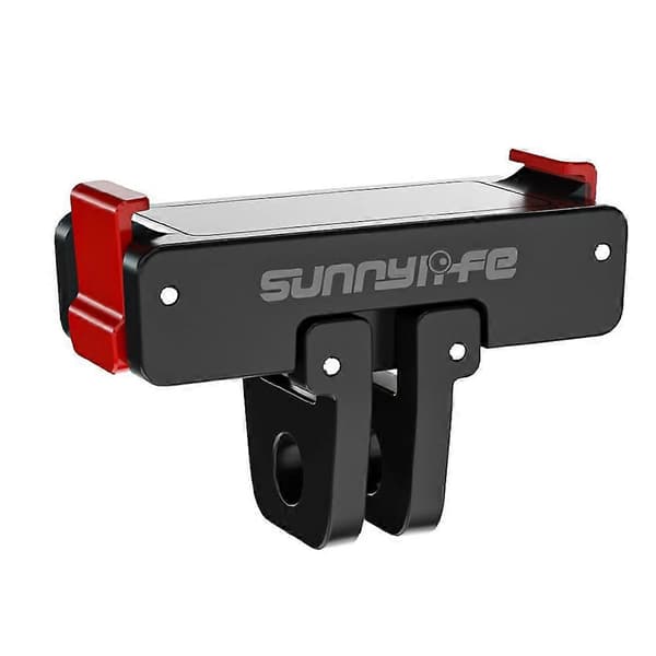 Til OSMO ACTION 5 Pro Magnetisk Hurtigudløseradapter Sammenfoldelig Flad Udvidelse
