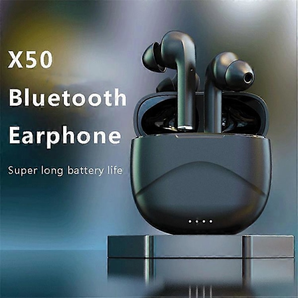 X50 TWS Langattomat Bluetooth-kuulokkeet Bass Stereo Musiikin Kuuntelu Urheilu In-ear Headset