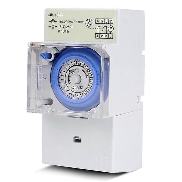 SUL181H 24 timers mekanisk timer timer kontakt industriel timer
