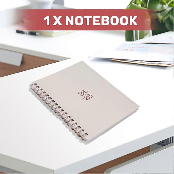Longevitys Planner 2024-2025 Planlægnings Notesbog Akademisk Kalender Aftalebog To-Do's Journal til