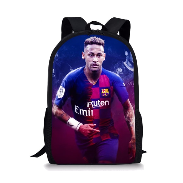 Fotbollsstjärnan Neymar skolväska fan skolväska Customized