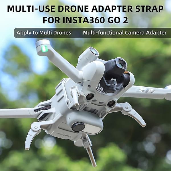 For Mini 3 Pro Kameramonteringsstropp Go2 Utvidet Stropp Beskyttelsesdeksel Tilbehør