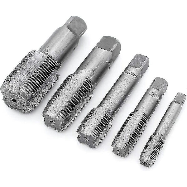 5 stk. Bsp Rørgjenge 55 Graders Plugg Gjengetapp G1/8 G1/4 G3/8 G1/2 G3/4 Boris