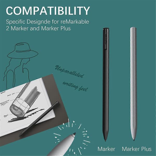 20 stk. pennespidser til Remarkable 2 Pen, bløde pennespidser erstatning til Remarkable 2 Stylus Marker Plus