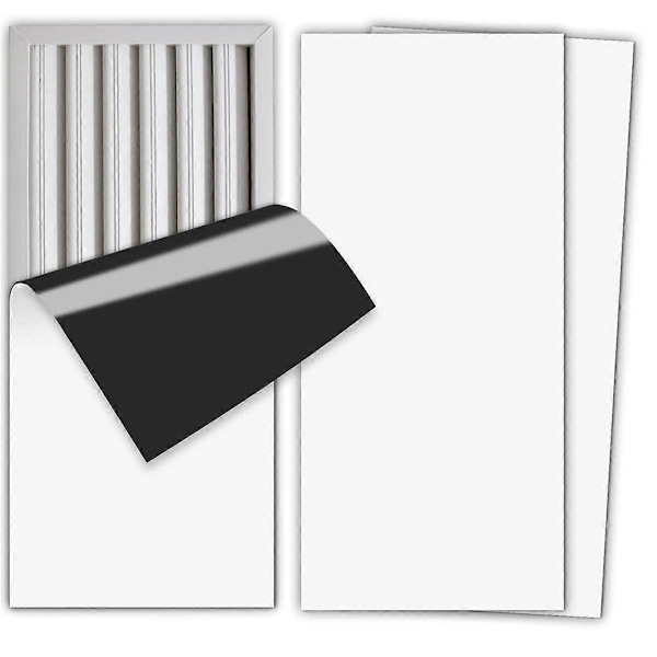 Magnetiske Ventilationsdæksler til Gulv Væg Loft Register Ventilationsdæksler, 4 stk. Kraftige Ventilationsdæksler til Hjemmet HV