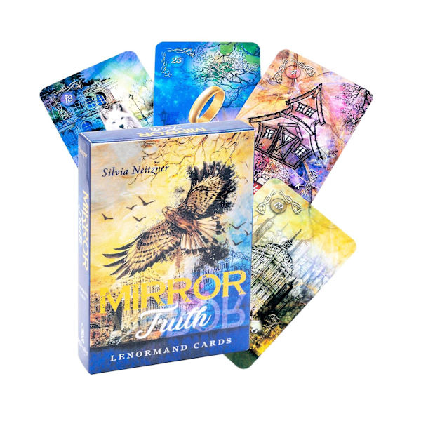 Most Claire de Le Norman Orakelkort Spådom Tarot Brädspel Deep blue