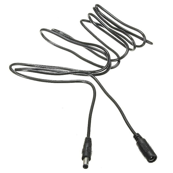 2m 5.5mm X 2.1mm DC-virtajohto, uros-naaras jatkokaapeli, liitin Q