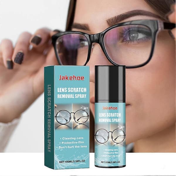 Linse ridsefjerner 100ml Brille ridsefjerner Linse ridsefjernerspray