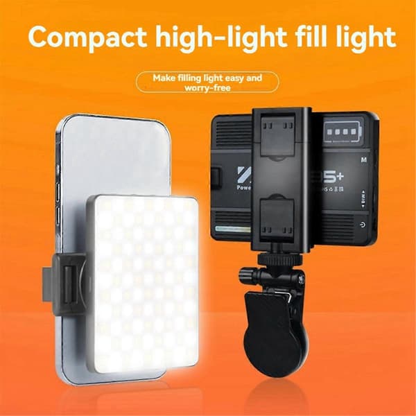 LED Selfie Lomme-lys for Telefon 3000K-9900K