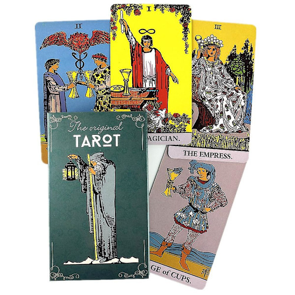 Okkult tarotkort spåsæt dæk orakel brætspil Ttxin1