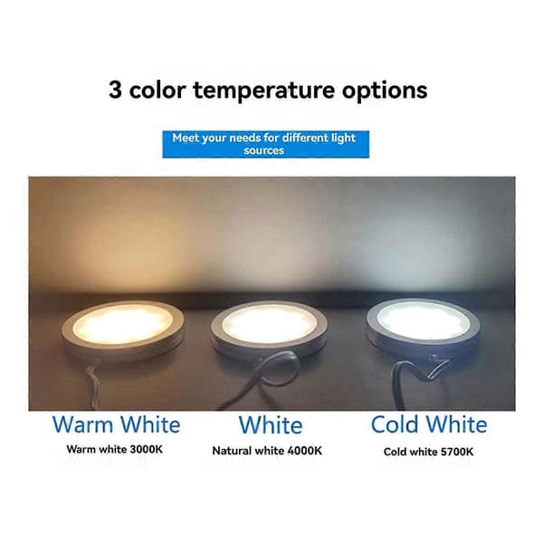 DIY LED Natlampe Kit til Natlamper Ingen 3D Dele Varm Hvid