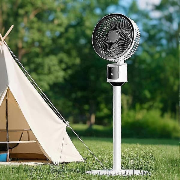 Piedestal Luftcirkulationsventilator 3-trins Elektrisk Ventilator Tårnventilator Stående Ventilator til Soveværelse Kontor