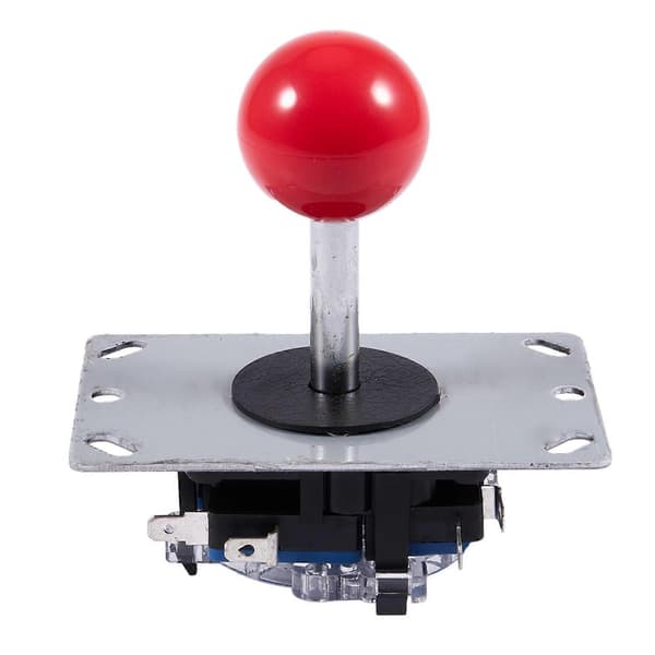 Rød joystick 8-veis kontroller for spill, ny