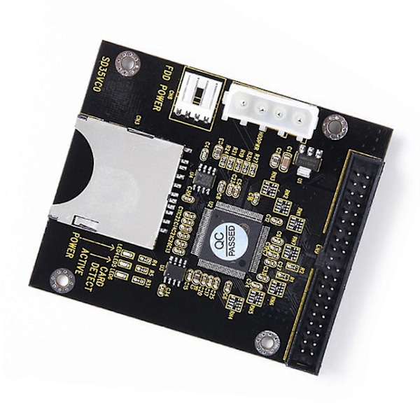SD til 3,5 tommer IDE 40 Pin Konverterkort IDE SD-kort Adapter SSD Indbygget Lager Adapterkort IDE
