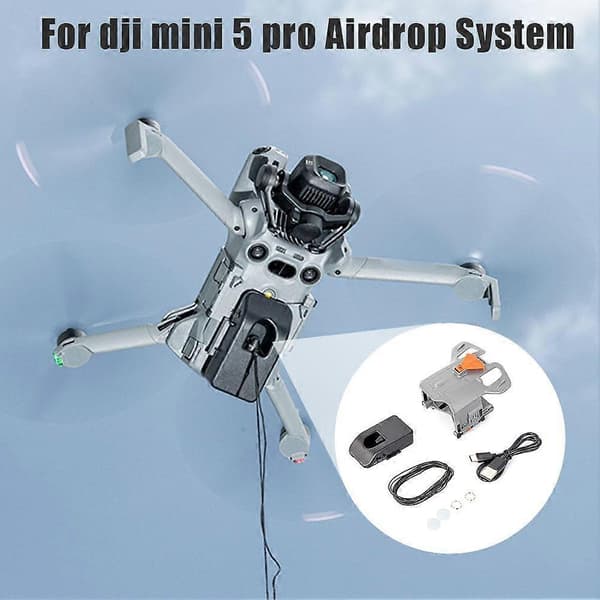 Drone Nyttelast Utløser Airdrop System Slippanordning for DJI Mini5 Pro