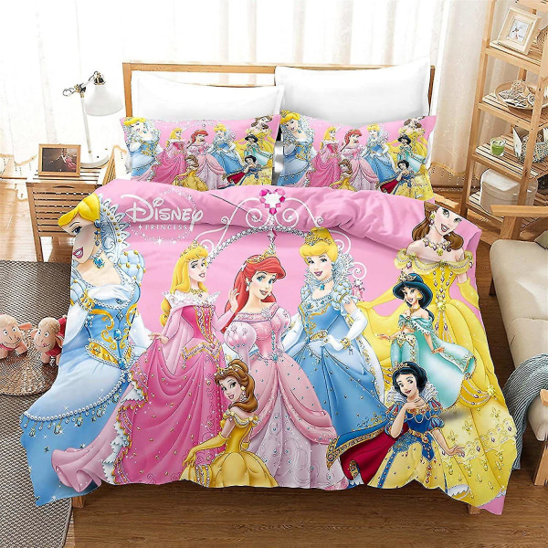 Bp12361 Sengesæt Prinsesse Serie Størrelse Tre-delt Dynebetræk 220cm