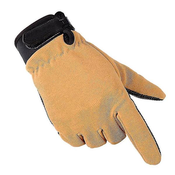 Fullfinger Vinterhansker Utendørs Sklisikre Fiske Sport Herrehansker Sykkel M-xl Orange M
