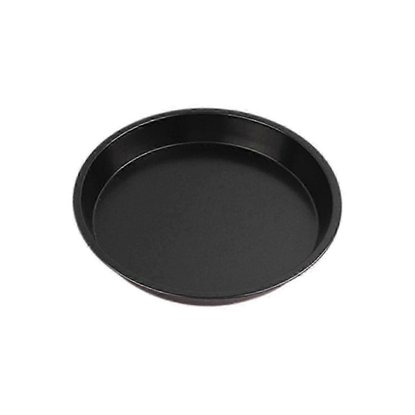 Dyb Rund Pizzaform Kulstofstål Non-Stick Bageplade, Pizzaform til Ovn til Hjemmelavet Madlavning