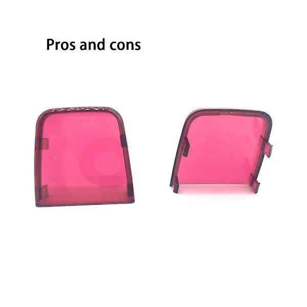 Nytt for Flash Speedlite Reparasjon Rød Plastglass for YN568EX YN568EXII -568EX -568EXII Blitslampe