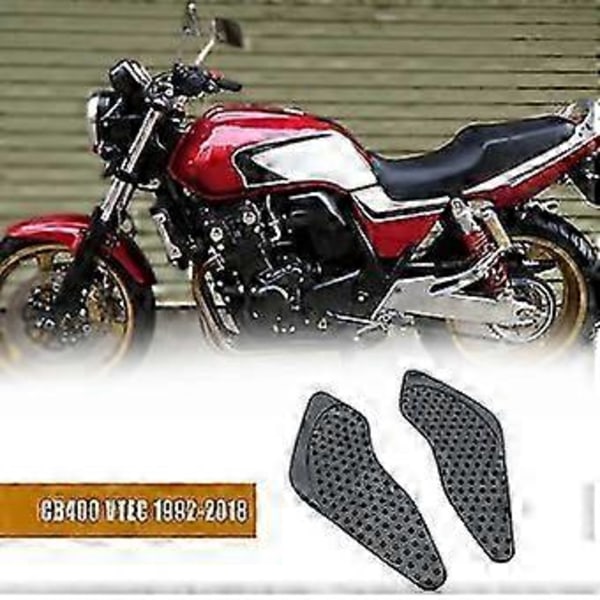 Gas Knæ Grip Beskytter Motorcykel Beskytter Tank Traction Pad Side Til Cb400 Vtec 1992-2018