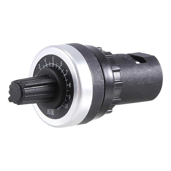 10K Potentiometer 22mm Regulator VSD VFD För Variabel Frekvensomriktare Ny