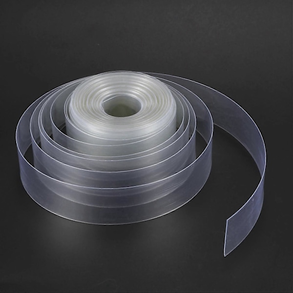 10 Meter 23mm Bredd PVC Krympslang Klar för 1 x AA Batteri