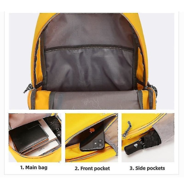 15l Utomhus Cykelryggsäck Hopfällbar Cykelryggsäck Reseryggsäck Bergsklättringsryggsäck Jd4 Orange