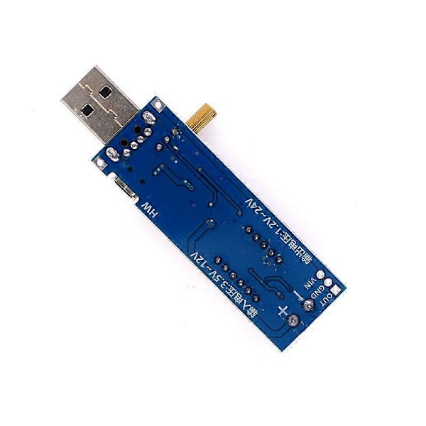 DC-DC 5V till 3.5V / 12V USB / Nedtransformator Strömförsörjningsmodul Justerbar Boost Converter Ut DC 1.2V-24V