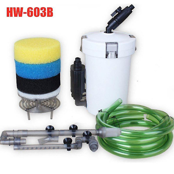 Akvariefilter Ultratyst Externa Akvariefilter Hink Hw-602/603 Hw-602b/603b Lw-602/603 Lw-602b/603b Akvariumpump