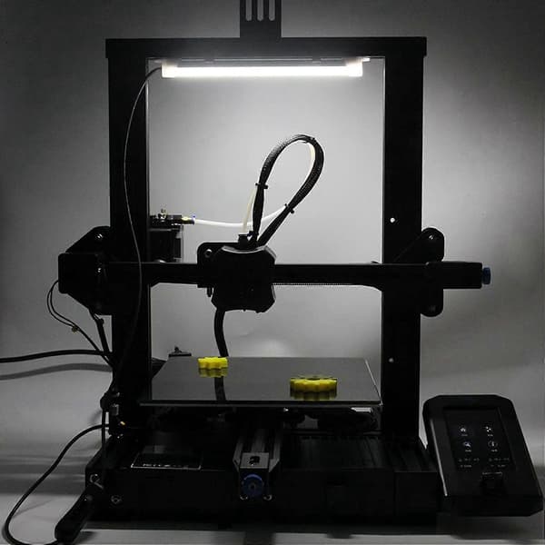 Oppgradering 24V 4.5W Hvit LED Lyslist for 3D Printer Parter 3/Ender3 Pro /3V2/5,-10/10S Nattlys