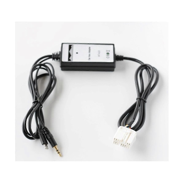 Bil Ljud AUX Adapter 3.5mm AUX Gränssnitt CD Växlare med för Laddning för Accord Pilot S2000