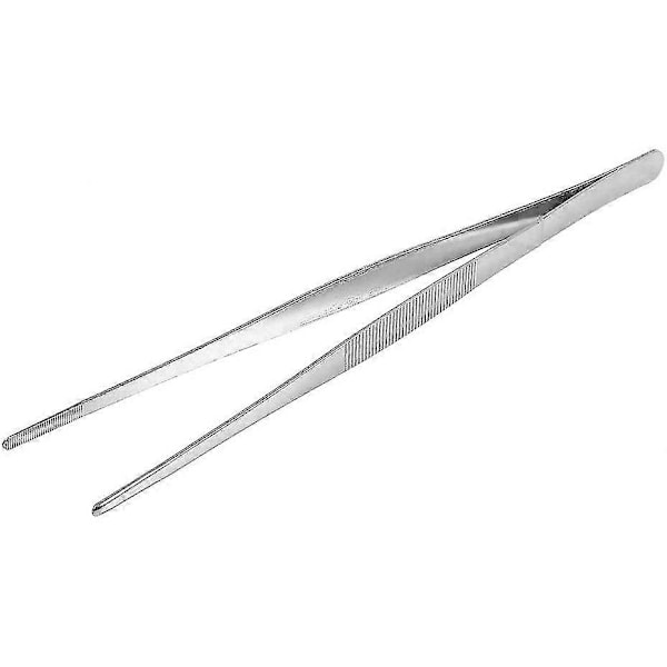 Kjøkkentang, Grilltang, Matlagingstang, Pinsett Rustfritt Stål Rett (30 cm)