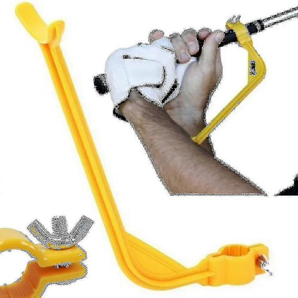 Golf Swing Guide Treningskorrigerer Trener Gest Hjelp Håndledd Arm Kontroll - RiRi