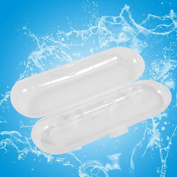 Elektrisk tandborsthållare i plast, portabelt resefodral för badrum