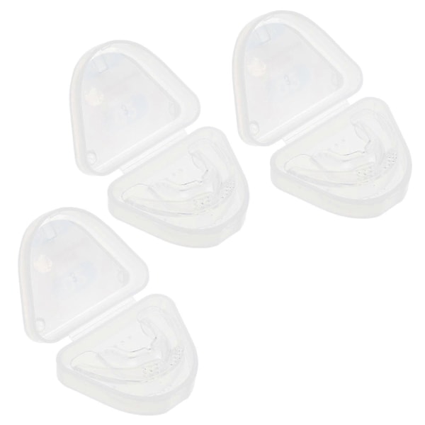 3 Set Buckteeth Tandprotes Bruxism Förebyggande Tandställning Anti-molar Tandställning Ortodontiskt Verktyg-FCY