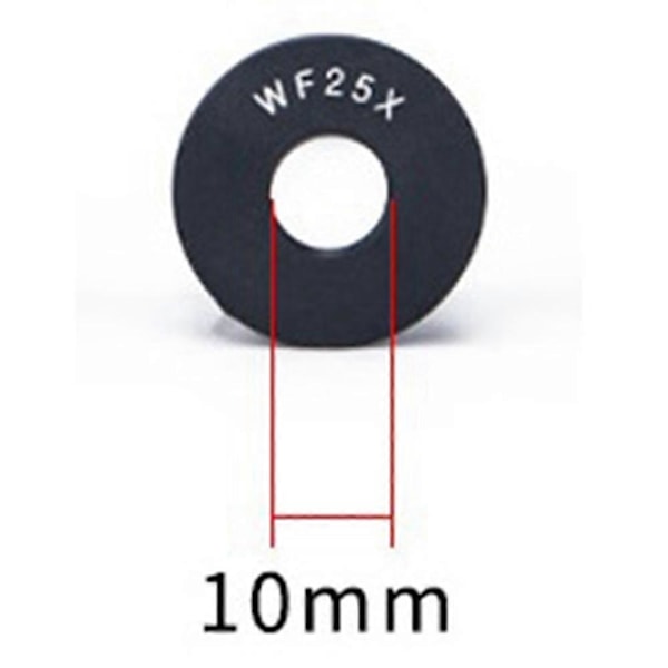 WF25X Biologisk Mikroskop Okular Installationsstørrelse 23,2 MM Synsfelt 9 MM Okular
